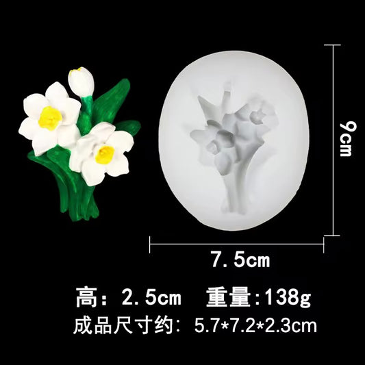 Daffodil Bouquet Mould CM358