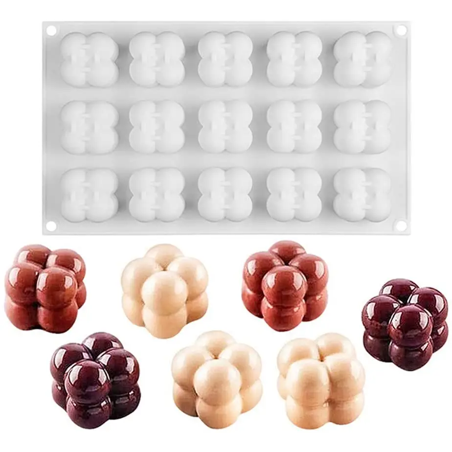 15 Cavity Bubble Candle Mould CM102