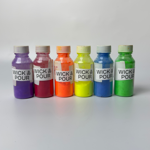 Fluorescent Powder Color Pack of 6 - WP35