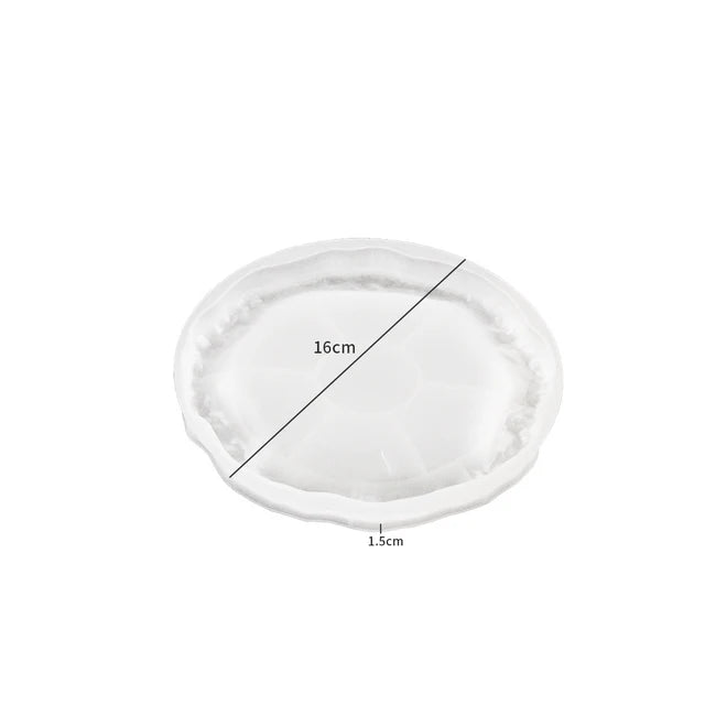 Rock Texture Tray Concrete Mould CM362