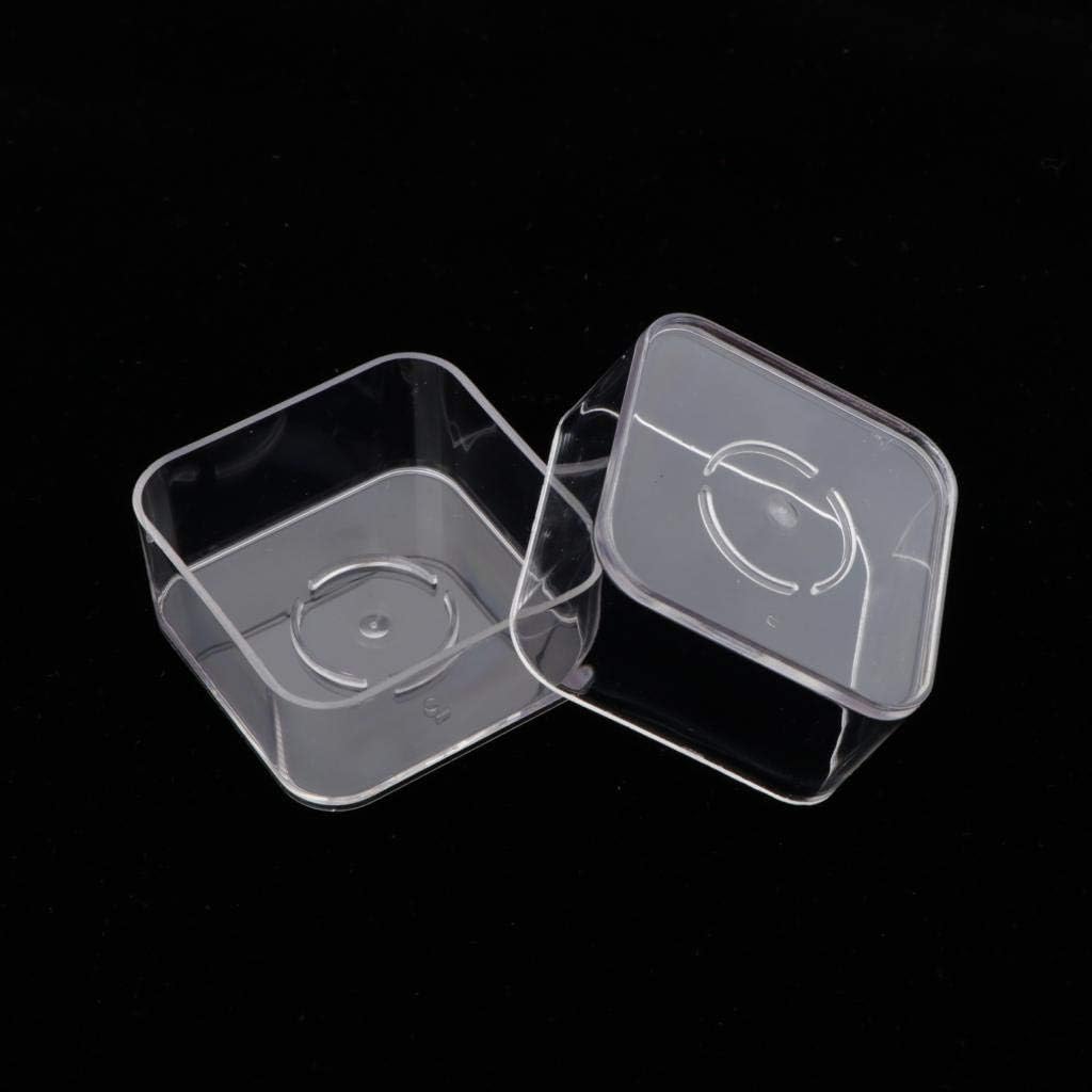 Sqaure Tealight Container 50 Pieces WP139