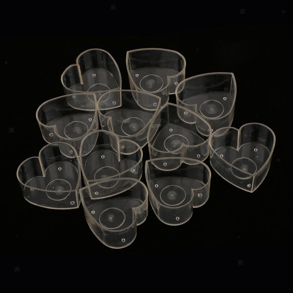 Heart Tealight Container 50 Pieces WP12