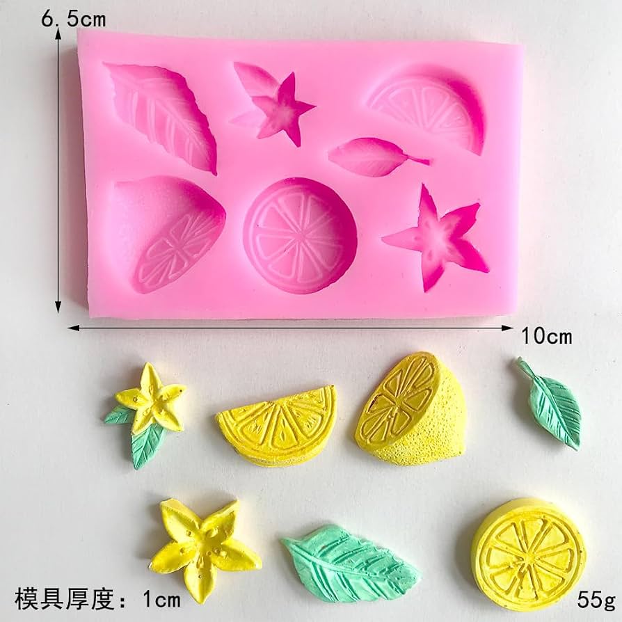 Lemon and Star Fruit Mould CM707