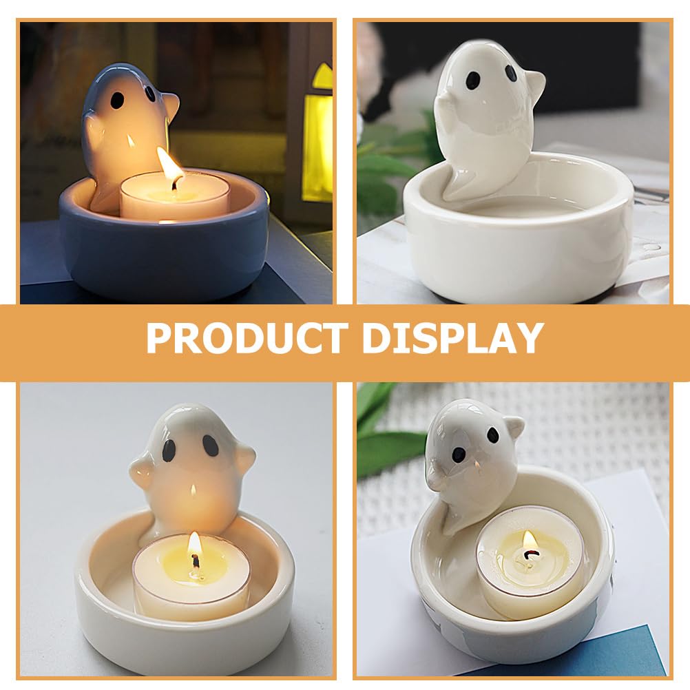 Ghost Candle Holder Mould CM146