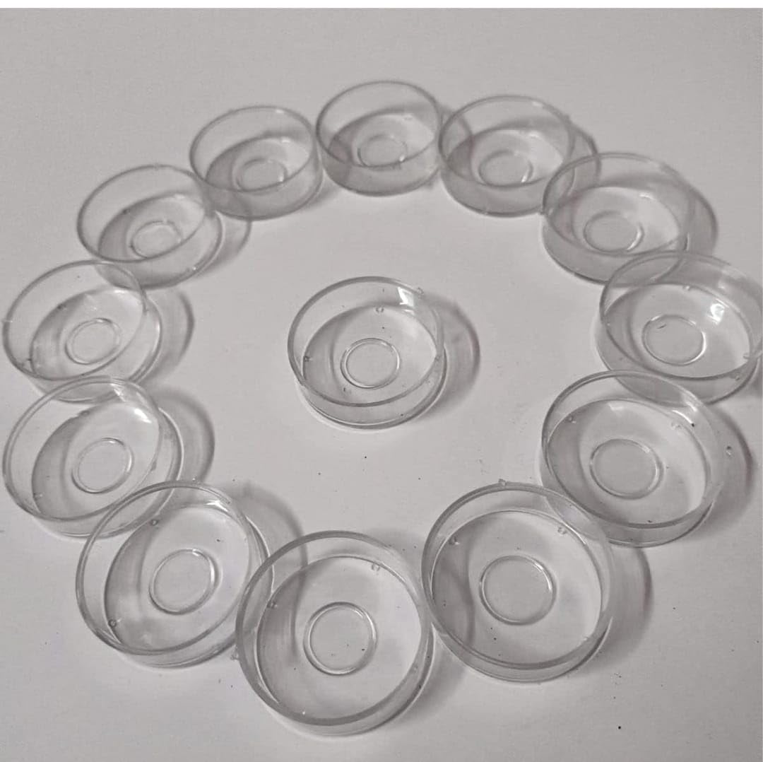 Circle Tealight Container 50 Pieces WP11