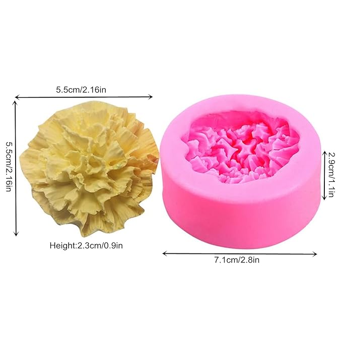 Carnation Flower Mould CM11