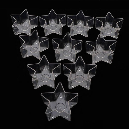 Star Tealight Container 50 Pieces (Big) WP138