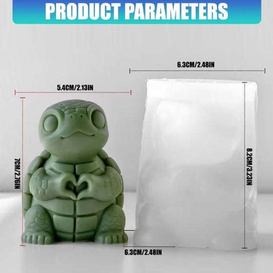 Turtle Heart Mould CM581