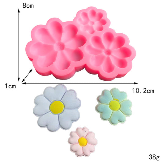 3 Flower Mould CM425