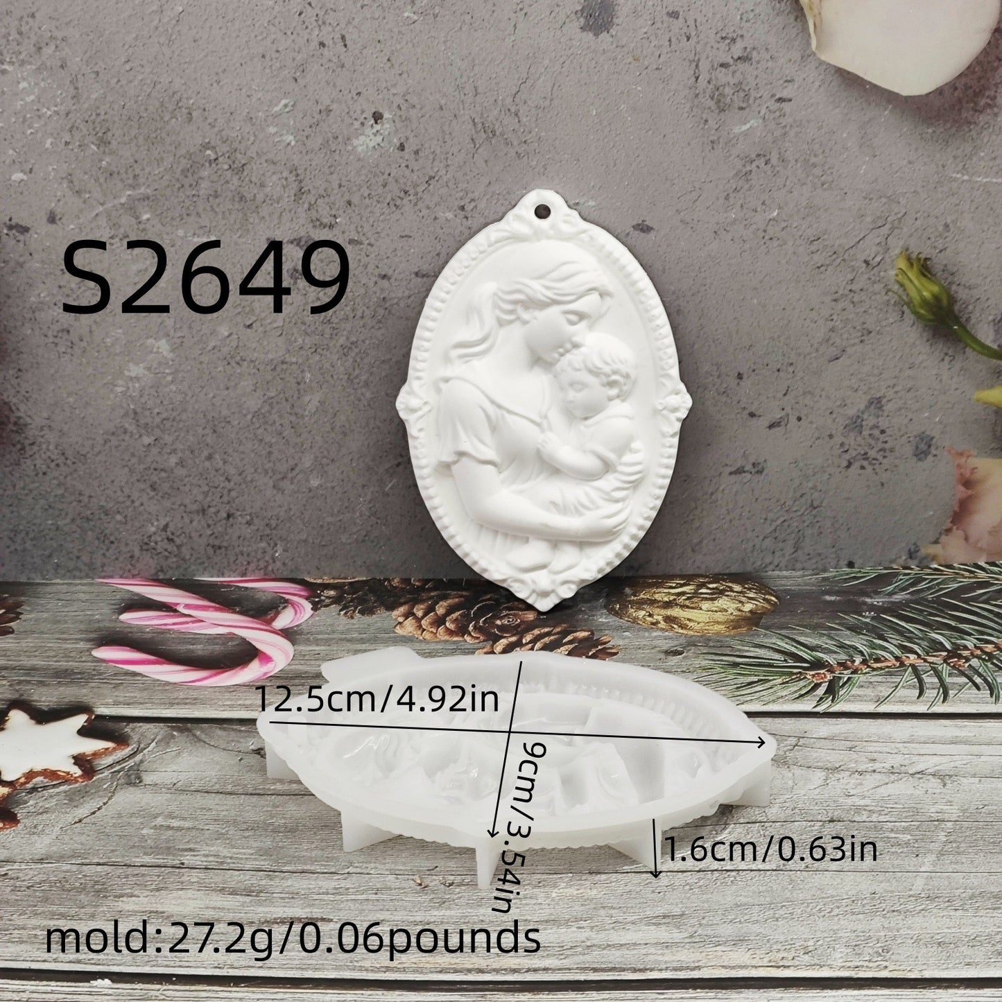 Wax Sachet Mould Unique (Baby Shower) CM663