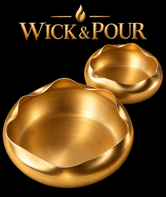 Wave Bowl Urli ( Set of 4inch & 5 inch) | UD29