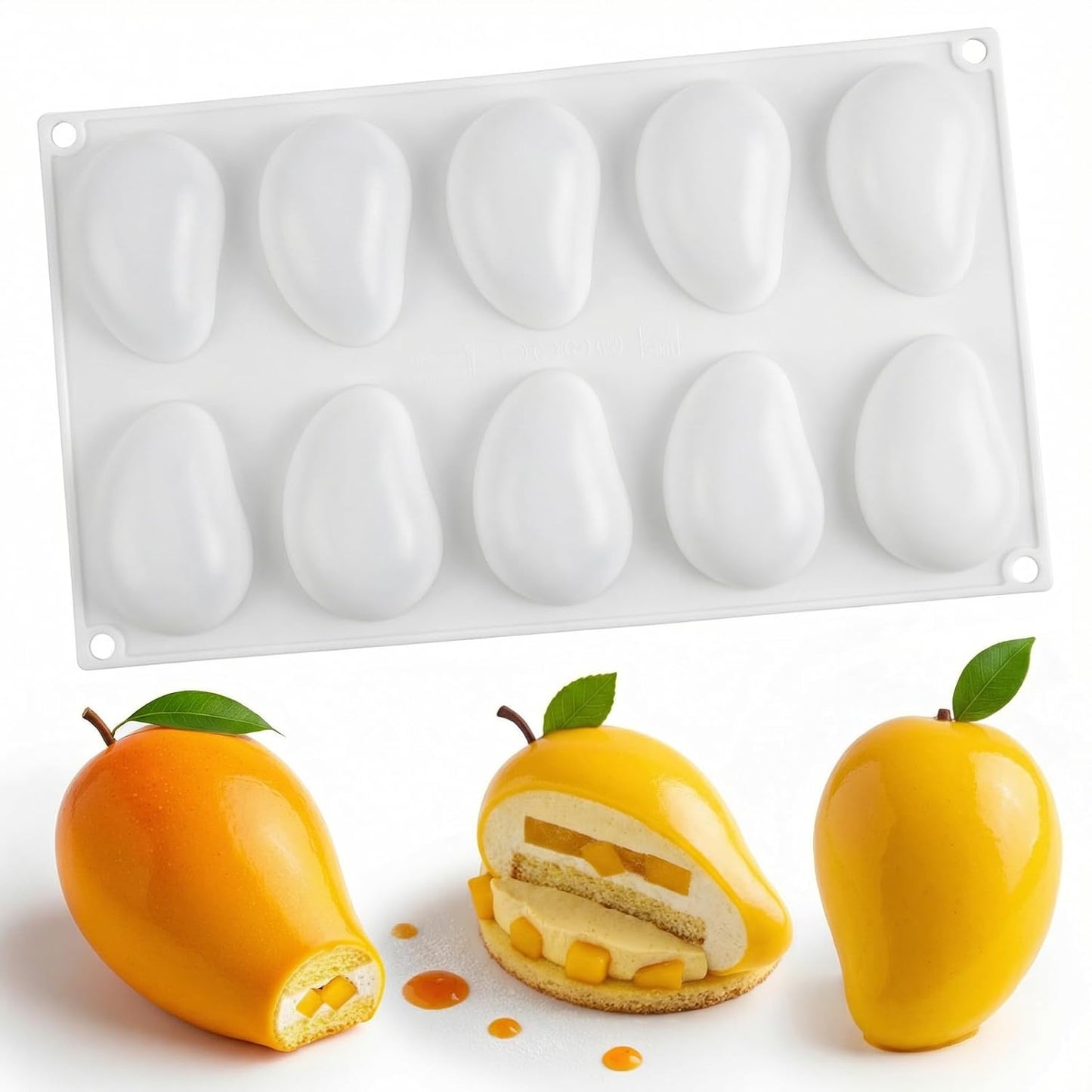 Mango Mould 10 Cavity CM675