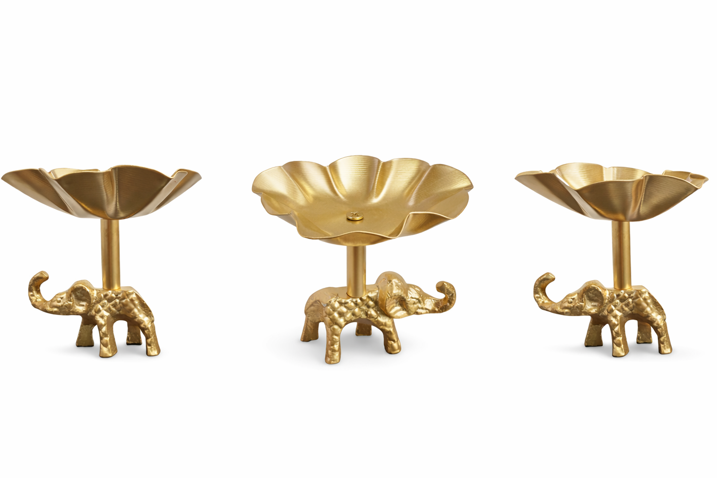 Elephant Metal Urli 4 inch - UD07