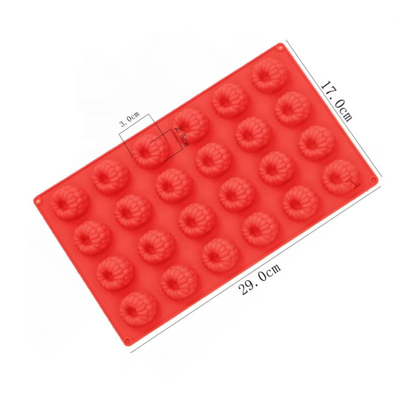 Raspberry Mould 24 cavity CM683