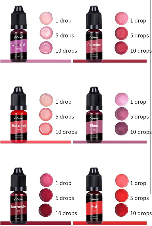 Candle Liquid Color Set of 30 Imported DM46