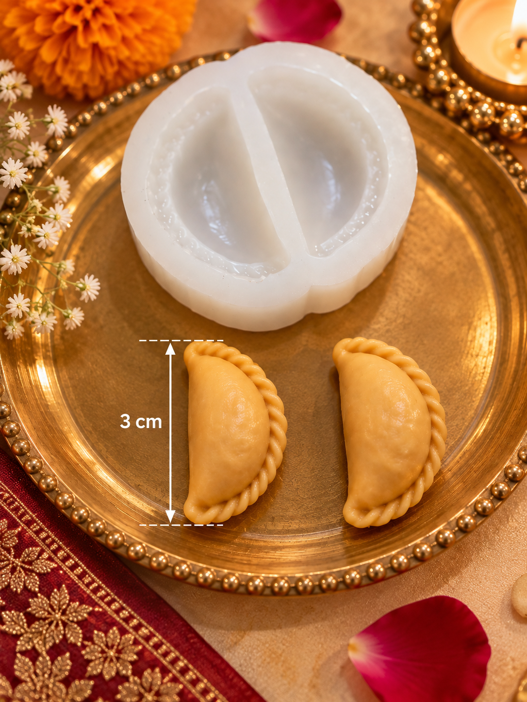 Gujiya Mould | Miniature| CM915