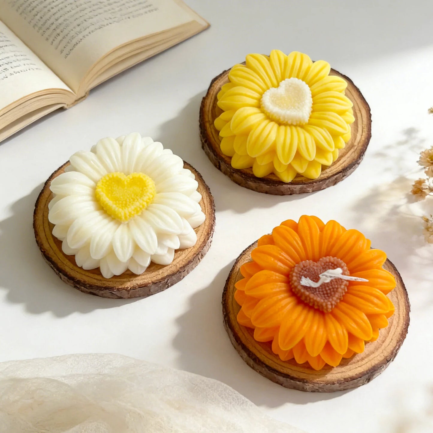 Sunflower Heart Mould CM585
