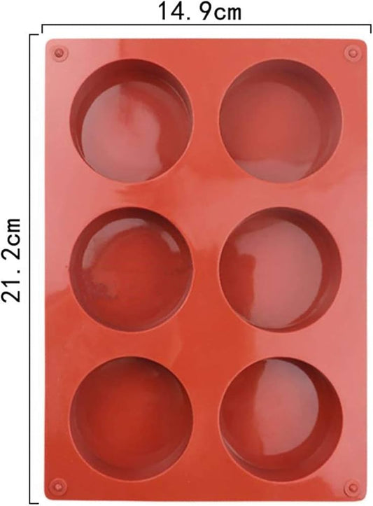 6 Cavity Round Base Mould CM664