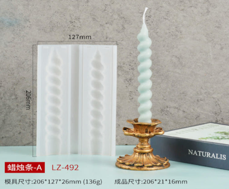 Pillar Candle Stick Mould CM514