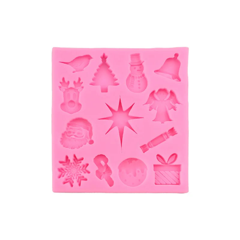 Christmas Topping Mould XMAS37