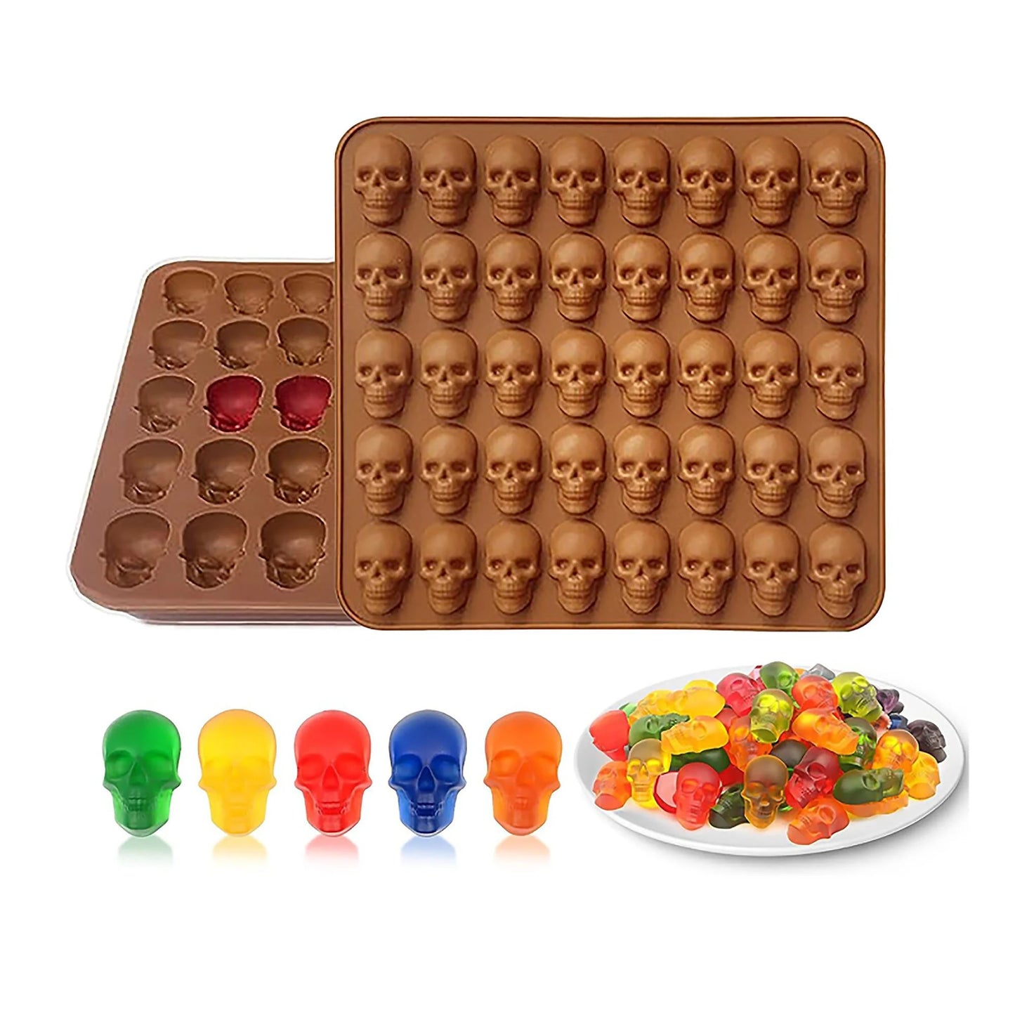 Skull Silicon Mould XMAS39