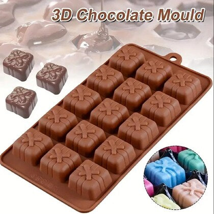 Gift Box Silicon Mould XMAS44