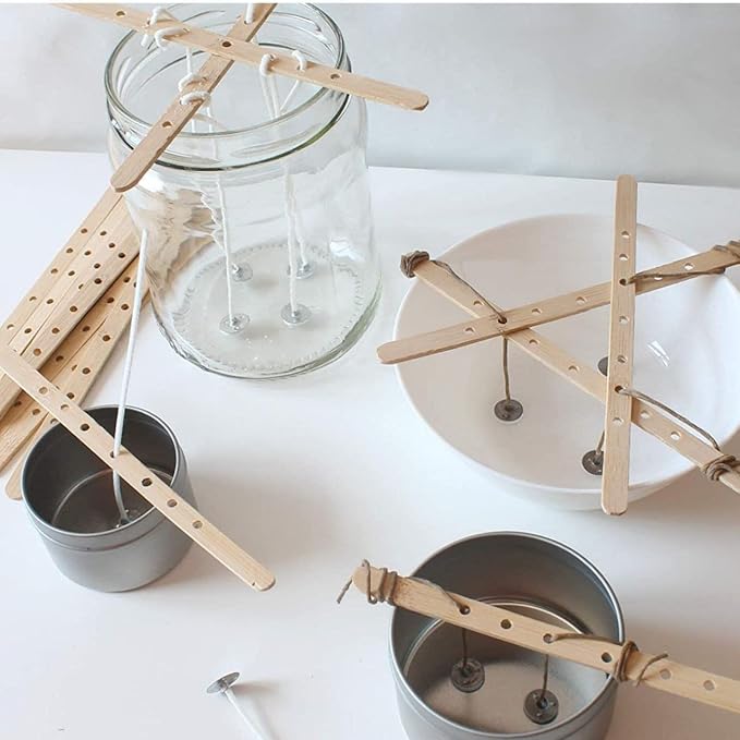 Wooden Wick Holder 7 Holes (Pack of 10) WP445