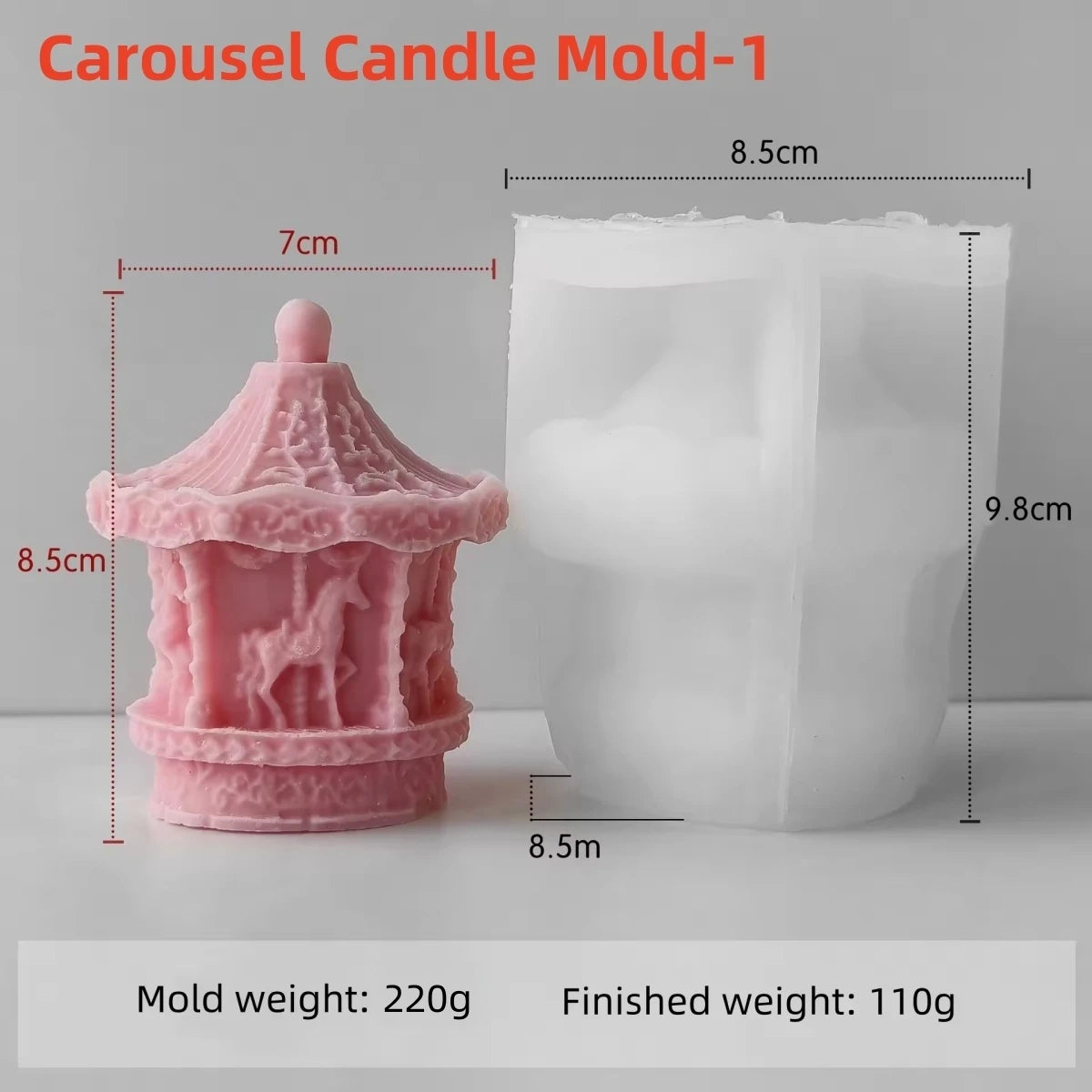 Merry Go Round Mould CM544