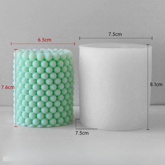 Bubble Pillar Candle Mould CM500