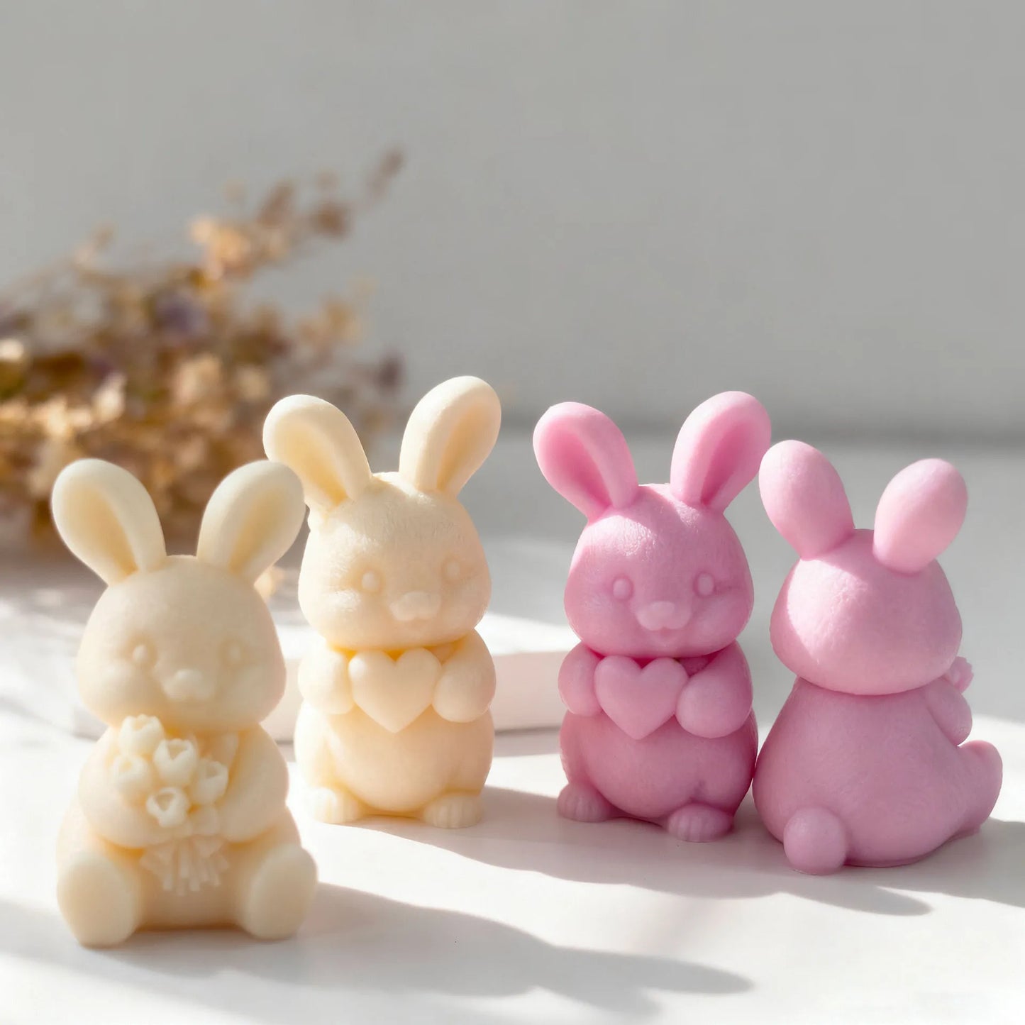 Rabbit Bouquet Mould CM486