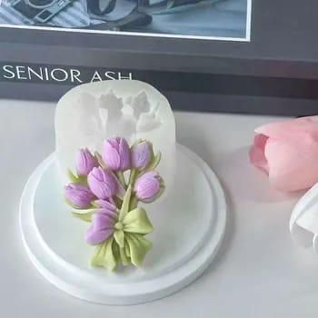 Tulip Flat Mould Set of 2 CM127