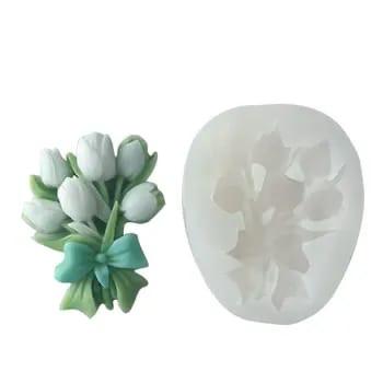 Tulip Flat Mould Set of 2 CM127