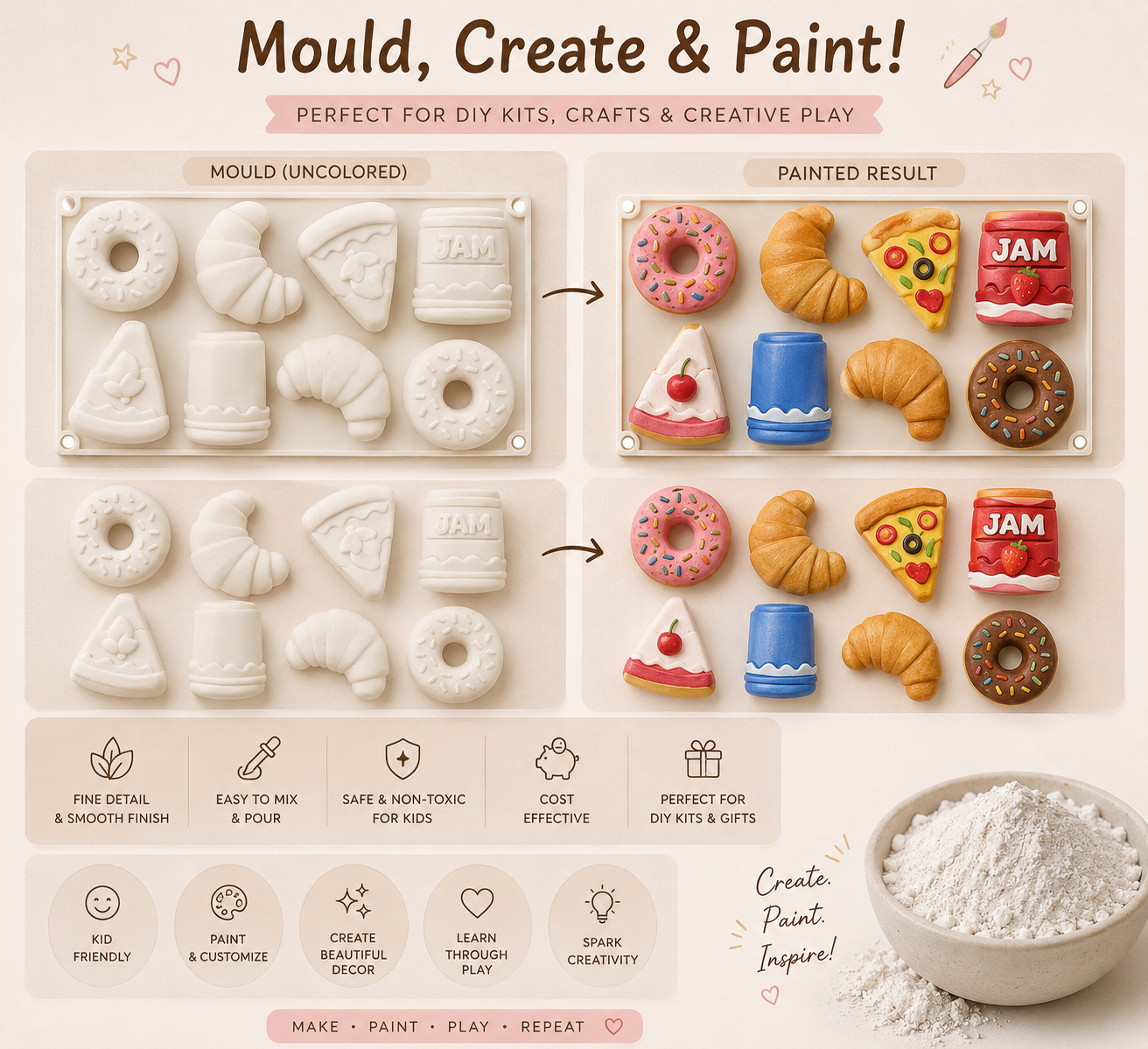 Gypsum Powder ART18