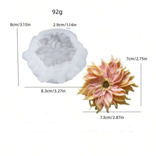 Ruffled Dahlia Mould CM613