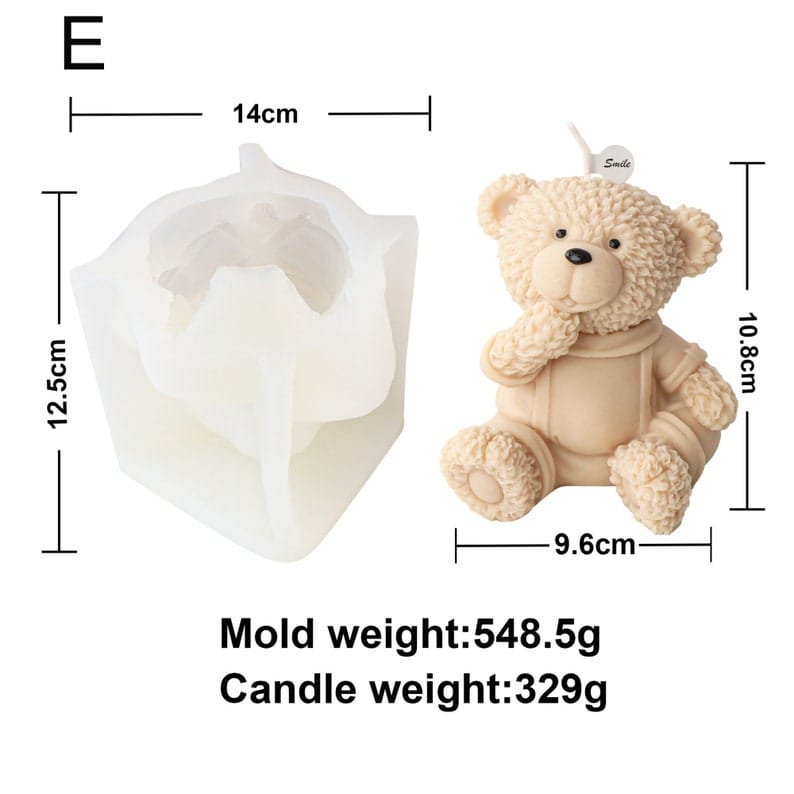 Big Teddy Mould CM90