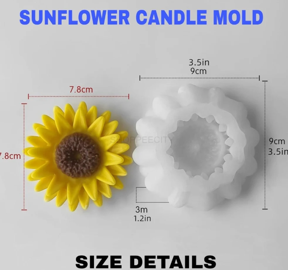 Sunflower Mould 3D CM301