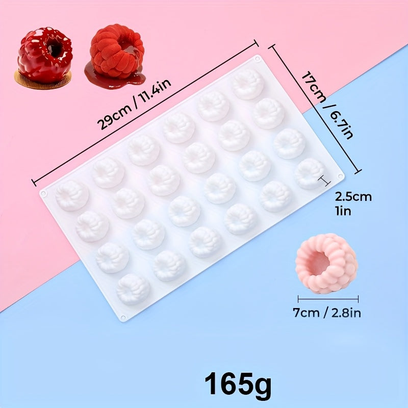 Raspberry Mould 24 cavity CM683