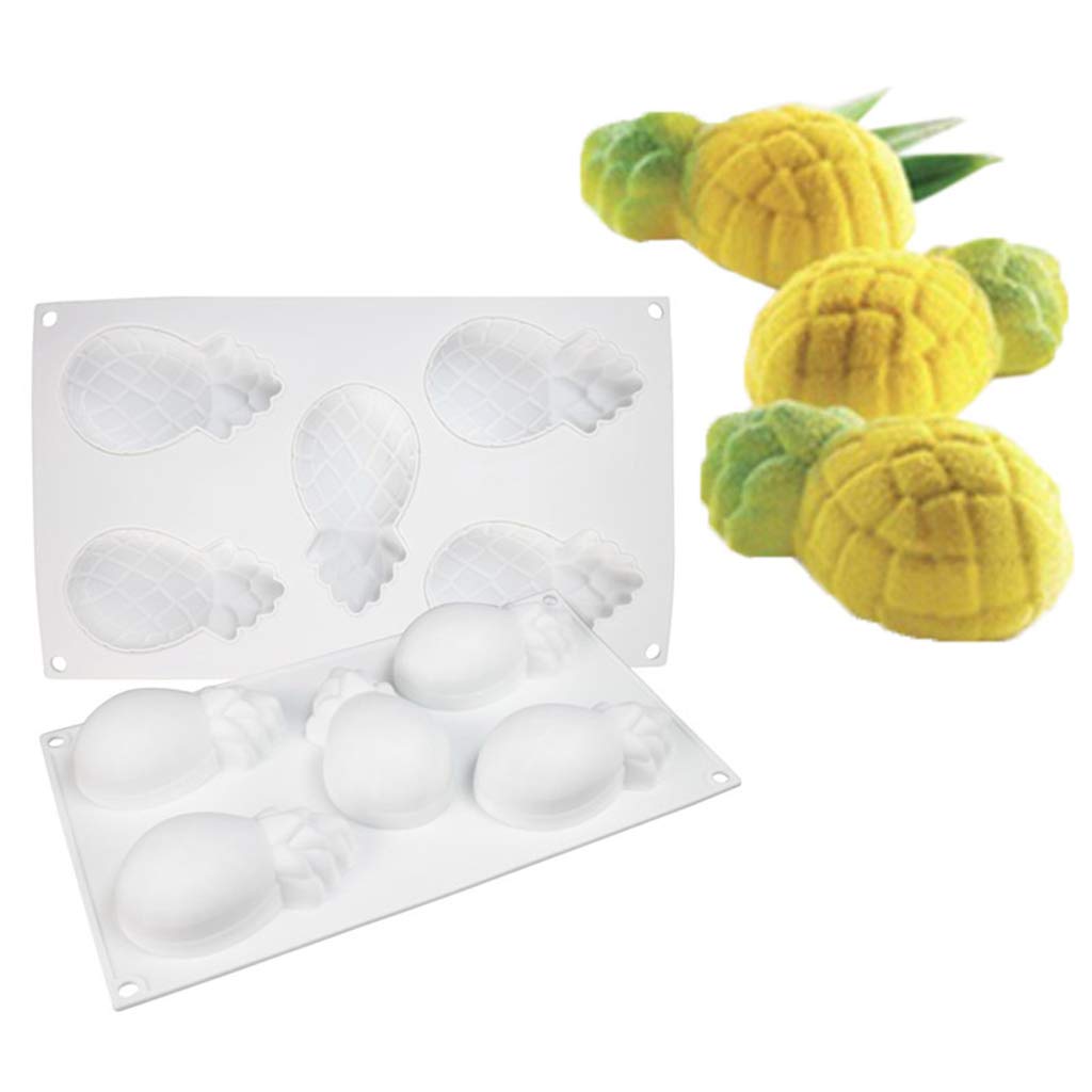 Pineapple Mould 5 Cavity CM680