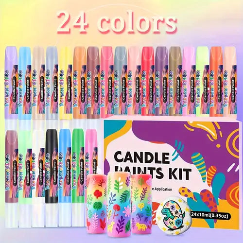 Candle Paint Pen Kit (Pack of 24) DM48