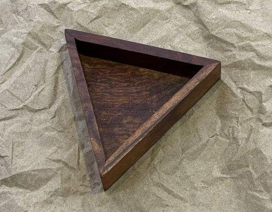 Wooden Triangle Bowl WD01