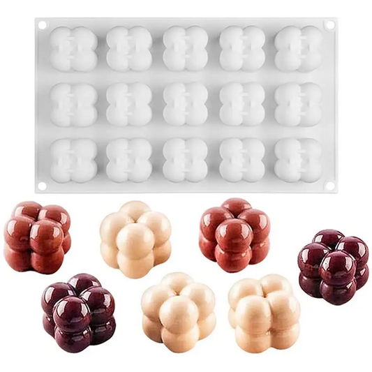 15 Cavity Bubble Candle Mould CM102