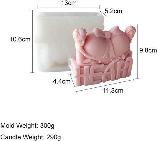 Valentine Heart Mould CM460
