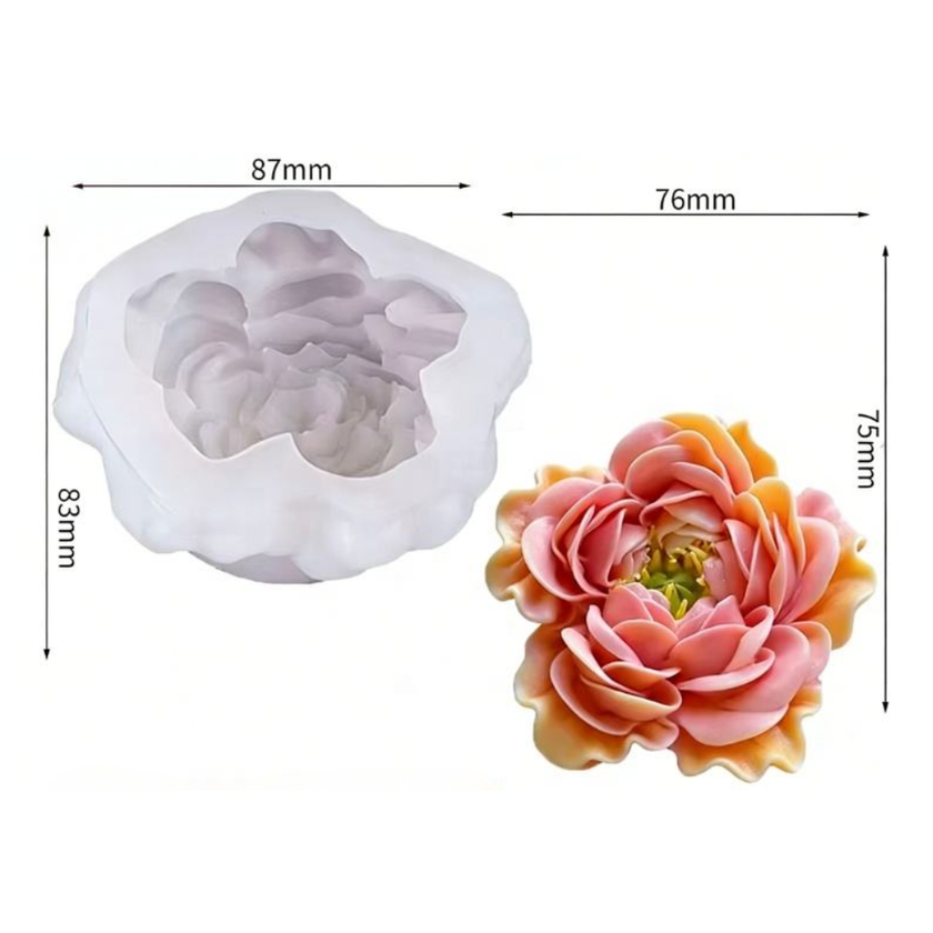 Blooming Peony Mould