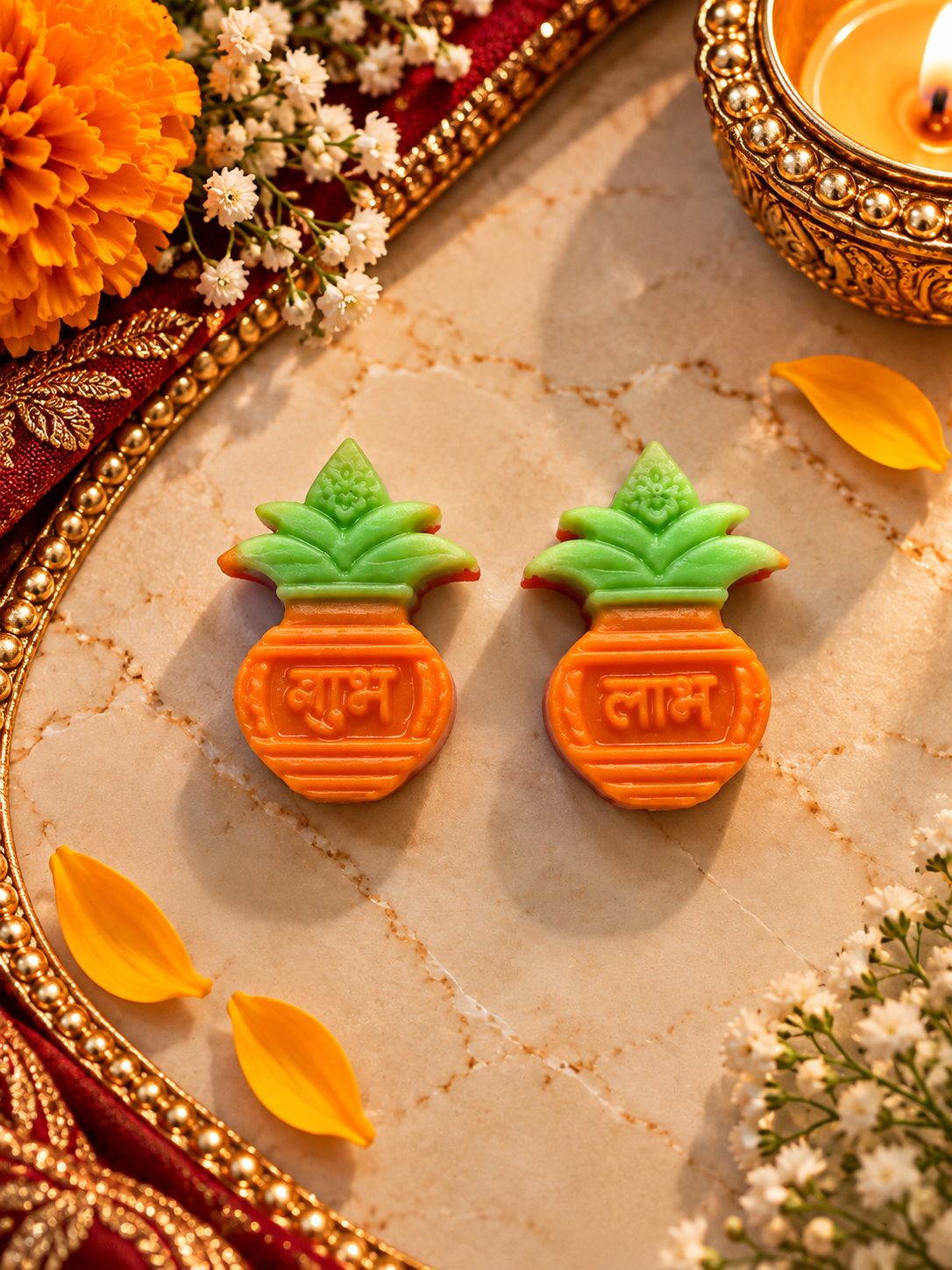 Kalash Shubh Labh Mould (Small) | CM924