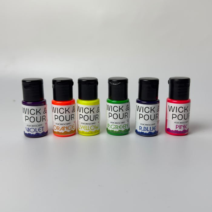 Fluorescent Liquid Color Pack of 6 - WP34