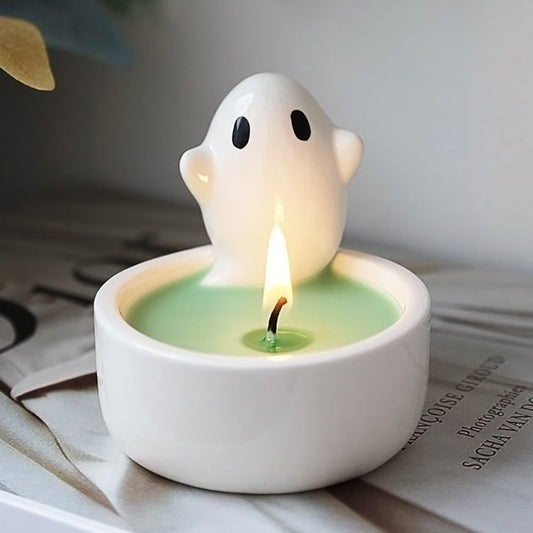 Ghost Candle Holder Mould CM146