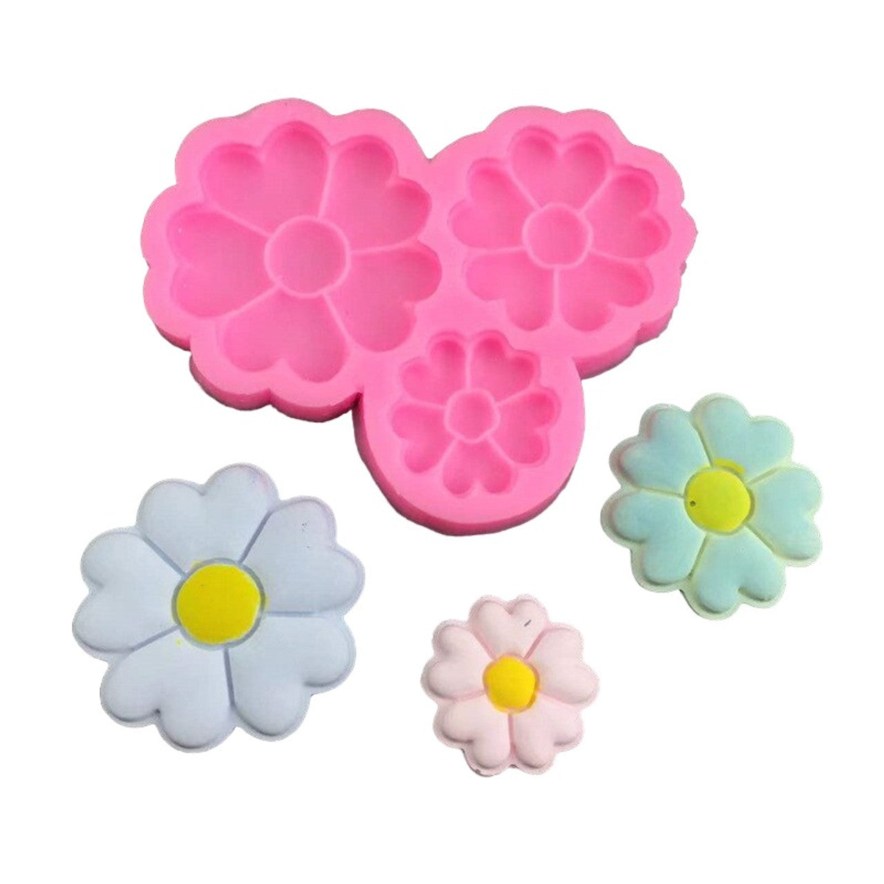 3 Flower Mould CM425