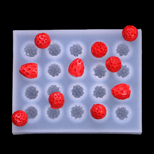 20 Cavity Strawberry Mould CM706