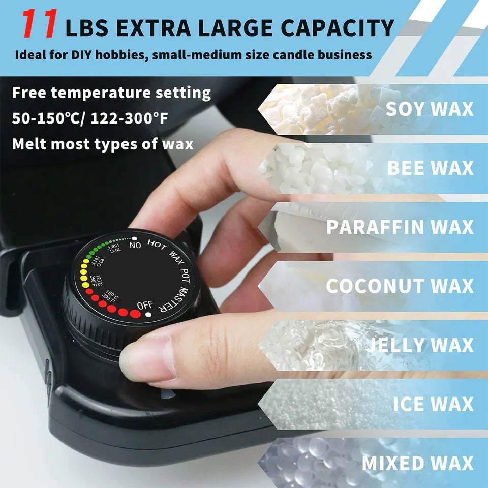 Wax Melter Premium Non-Stick Coating 5 Liter WP787