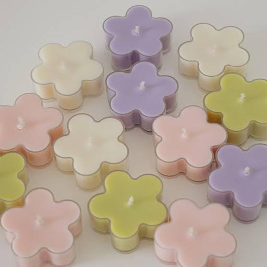 Flower Tealight Container 50 Pieces WP135